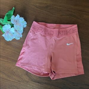 Nike Women's Coral Athletic Shorts